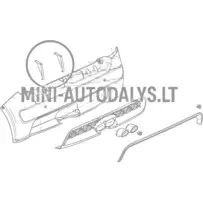 Aizmugurējā bufera atbalsts Ligier JS50 Ph1