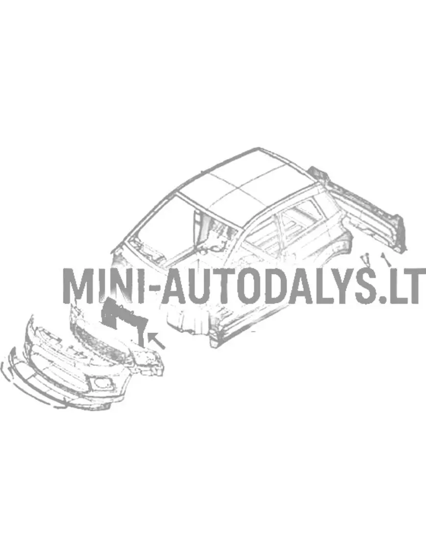 Radiatora vāciņš Ligier IXO