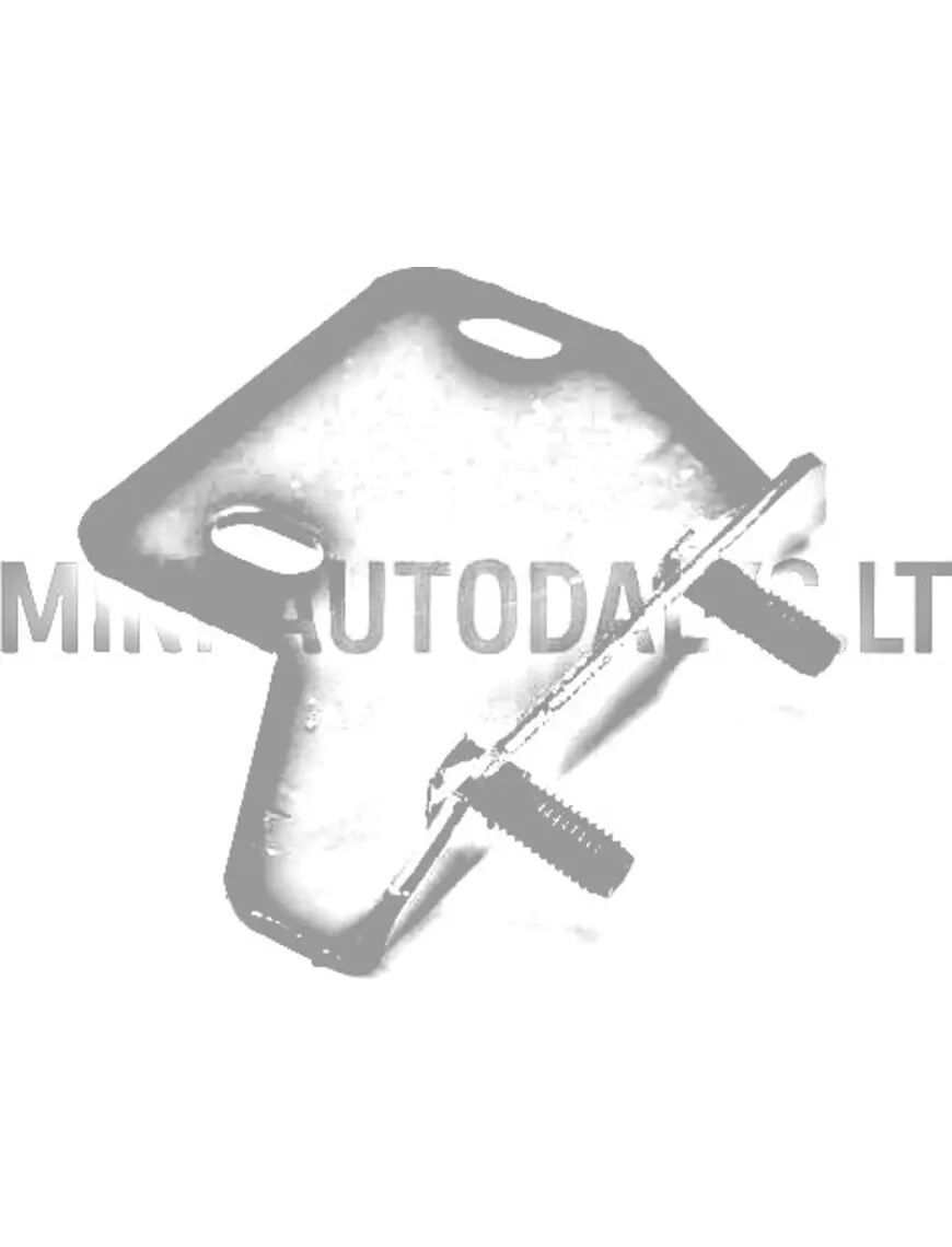 Izplūdes sistēmas stiprinājuma plāksne Microcar MGO1