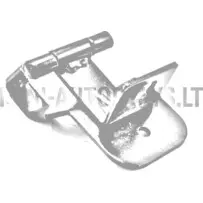 Aizmugurējo durvju eņģe labajā pusē Microcar Pirmiausia