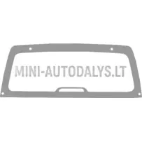 Aizmugurējais stikls Microcar Virgo 1/2