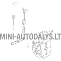 Pārnesumkārbas pārslēgšanas svira "Microcar Virgo