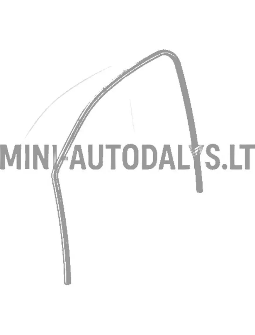 Logu vadotnes gumija kreisajā pusē Microcar / Ligier