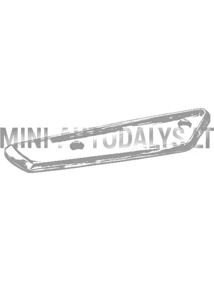 Hromēta atstarotāja apdares plāksne labā Ligier JS50 / JS50L ph2/3