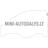 Microcar MGO / Ligier JS60 kreisās puses durvju stikls