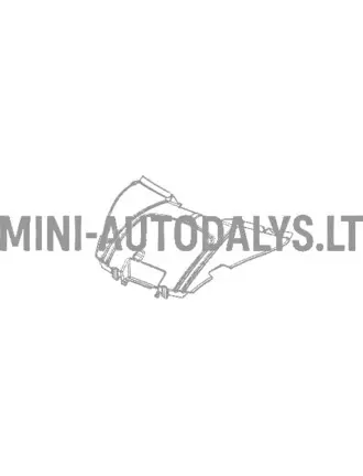 Dzinēja izolācija augšpusē Ligier JS50 / JS50L