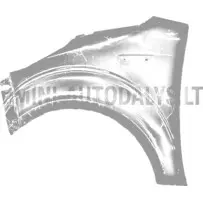 Kreisais priekšējais spārns Ligier JS50/JS50L Ph2/Ph3 Toledo Red