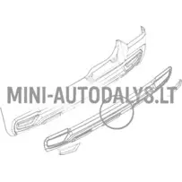 Aizmugurējā bufera spoileris Ligier JS60 CHIC