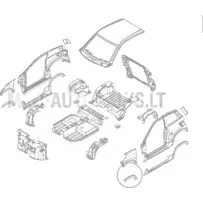 Kreisais priekšējais spārns Ligier JS60 CHIC