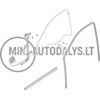 Elektriskais logu pacēlājs kreisajām durvīm Ligier JS60