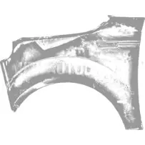 Priekšējais kreisais spārns Microcar MGO6 / Due6 (Nakts zils)