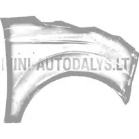 Labais priekšējais spārns Microcar MGO4 / Due 3 (Toledo sarkans)