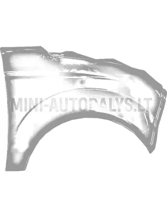 Labais priekšējais spārns Microcar MGO3/4 Due2/3 (Toledo sarkans)