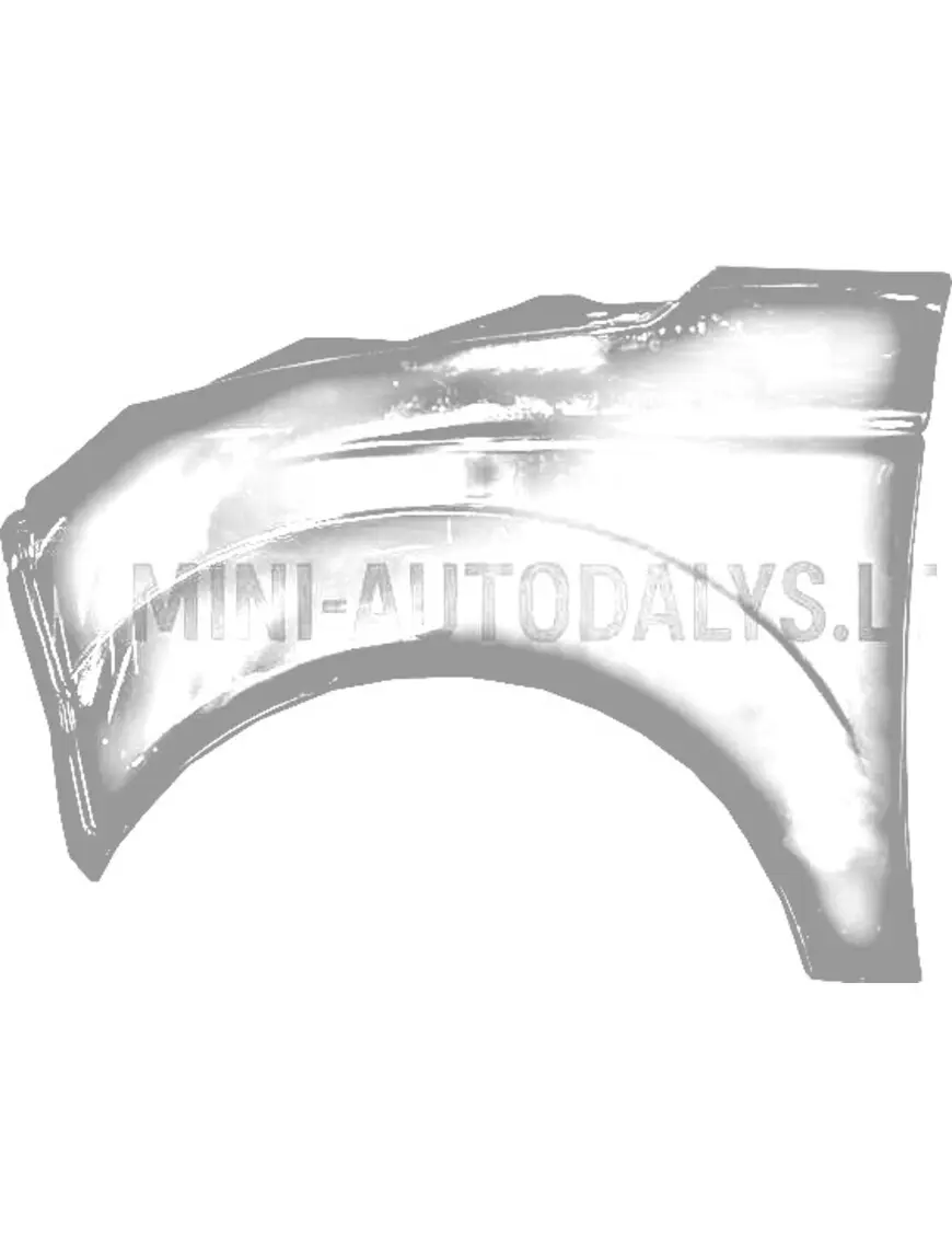 Priekšējais kreisās puses spārns Microcar MGO3/4 Due2/3 (Toledo sarkans)