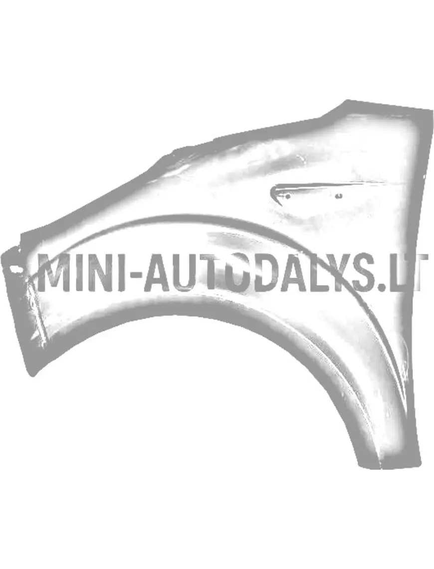 Priekšējais kreisais spārns Ligier JS50/JS50L Ph2/Ph3 Asfalta pelēks