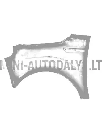 Kreisais priekšējais spārns Microcar MGO6 / Due6 (Reef blue)