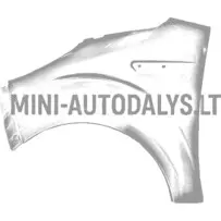 Priekšējais spārns Ligier JS50 / JS50L Ph2/Ph3 (perlamutra balts)