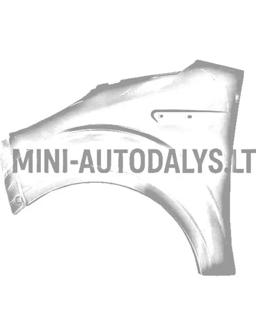 Priekšējais spārns Ligier JS50 / JS50L Ph2/Ph3 (perlamutra balts)