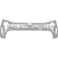 Aizmugurējais bamperis Ligier JS50 / JS50L Ph3 (asfalta pelēks)