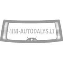 Aizmugurējais stikls Microcar MGO3