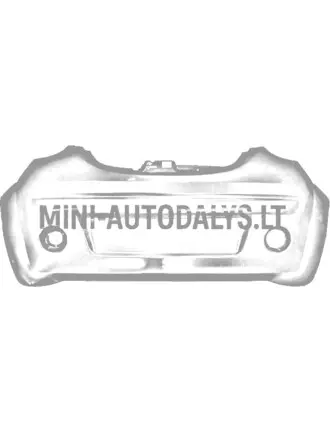 Aizmugurējais buferis Microcar Due (perlamutra balts)