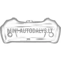 Aizmugurējais buferis Microcar Due (perlamutra balts)