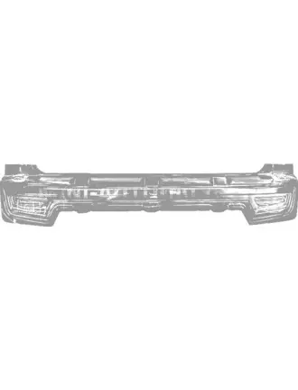 Spoileris režģis aizmugurējais buferis Ligier JS50/JS50L Ph2/Ph3 Club Camera