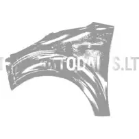 Kreisais priekšējais spārns Ligier JS50/JS50L Ph2/Ph3 (intensīvi melns)