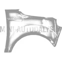 Priekšējais labais spārns Microcar MGO6 / Due 6 (Toledo sarkans)