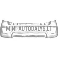 Aizmugurējais bamperis Ligier JS50/JS50L Ph2/Ph3 (perlamutra balts)