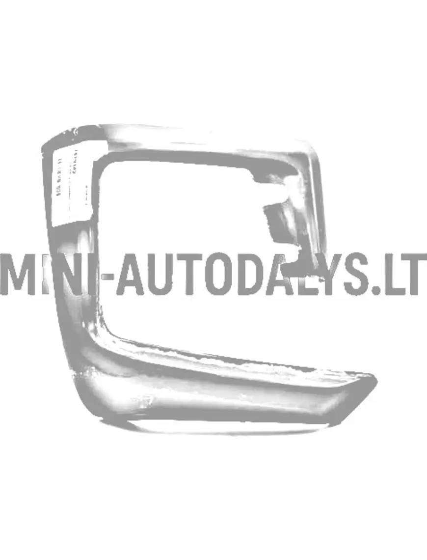 Ligier JS60 Sport Ultimate aizmugurējā bufera kreisās puses pārsegs (GRIS ASPHALT)