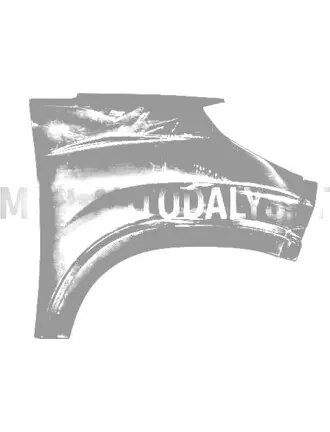 Labais priekšējais spārns Ligier JS60 (melns)