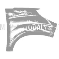 Labais priekšējais spārns Ligier JS60 (melns)