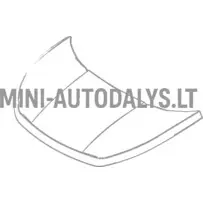 Dzinēja pārsegs Ligier JS60 (sarkans toledo)