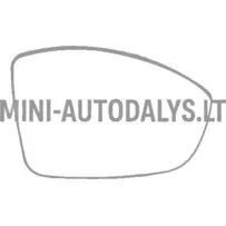 Labā spoguļa stikls V2 Ligier JS50 PH4 / JS60 PH2