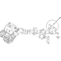 Kryžminė atraminė pavarų dėžės galinė dalis Ligier / Microcar