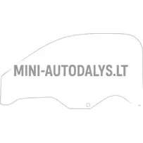 Microcar kreisās puses durvju stikls