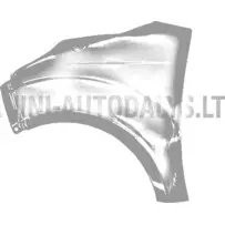 Kreisais priekšējais spārns Ligier JS50 / JS50L Ph1 (Toledo sarkans)