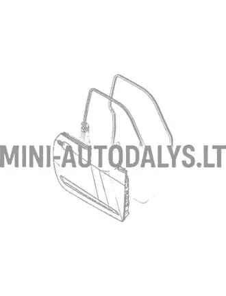 Labās puses durvju panelis Ligier JS50 / JS50L