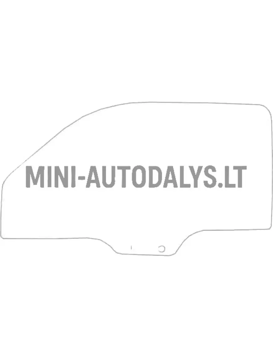 Kreisās puses durvju stikls Ligier JS50 / JS50L