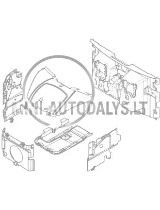 Skaņas izolācijas pārsegs Ligier / Due / Microcar