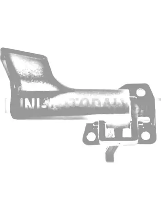 Durvju rokturis, kreisais ārpusē "Microcar"