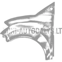 Microcar MC2 kreisās puses priekšējais spārns | Mini Auto Parts