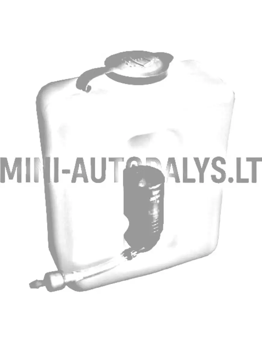 Microcar vējstikla mazgāšanas šķidruma tvertne un sūknis