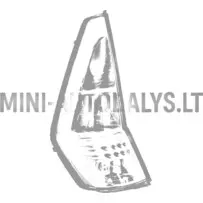 Aizmugurējais kreisais lukturis Mikroautobusas MGO1 / MGO2