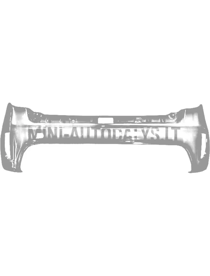 Aizmugurējais bamperis Ligier JS50/JS50L Ph3 Sport (zils)