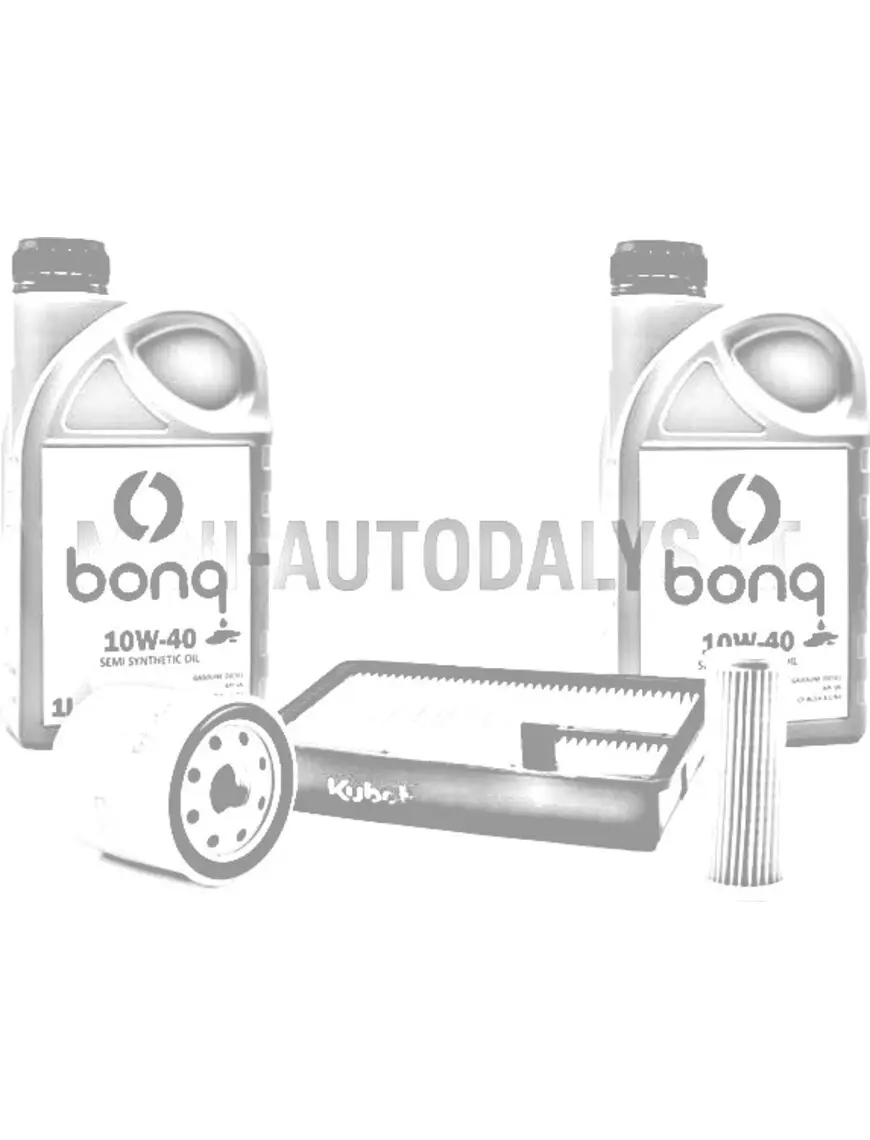 Filtru komplekts Aixam Kubota Z402 + 2 litri motoreļļas