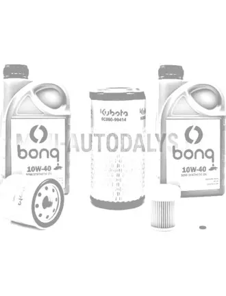 Filtru komplekts Aixam Kubota Z482 + 2 litri motoreļļas