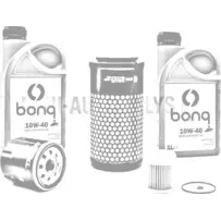 Filtru komplekts Aixam Kubota Z482 + 2 litri motoreļļas