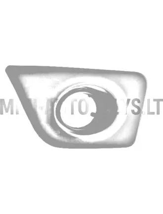 Labā priekšējā miglas luktura turētājs (melns) Ligier IXO 1